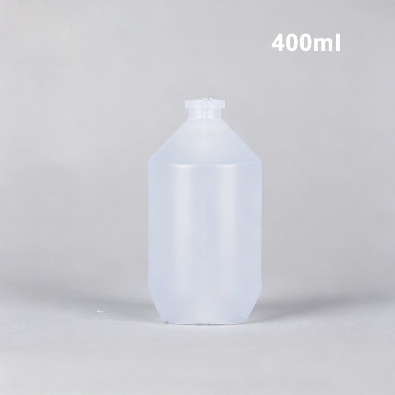 400ml Translucent PE Plastic Bottle for Veterinary and Chemical packaging