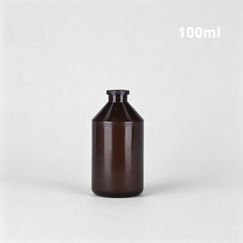 100ml Translucent PE Plastic Bottle for Veterinary and Chemical packaging